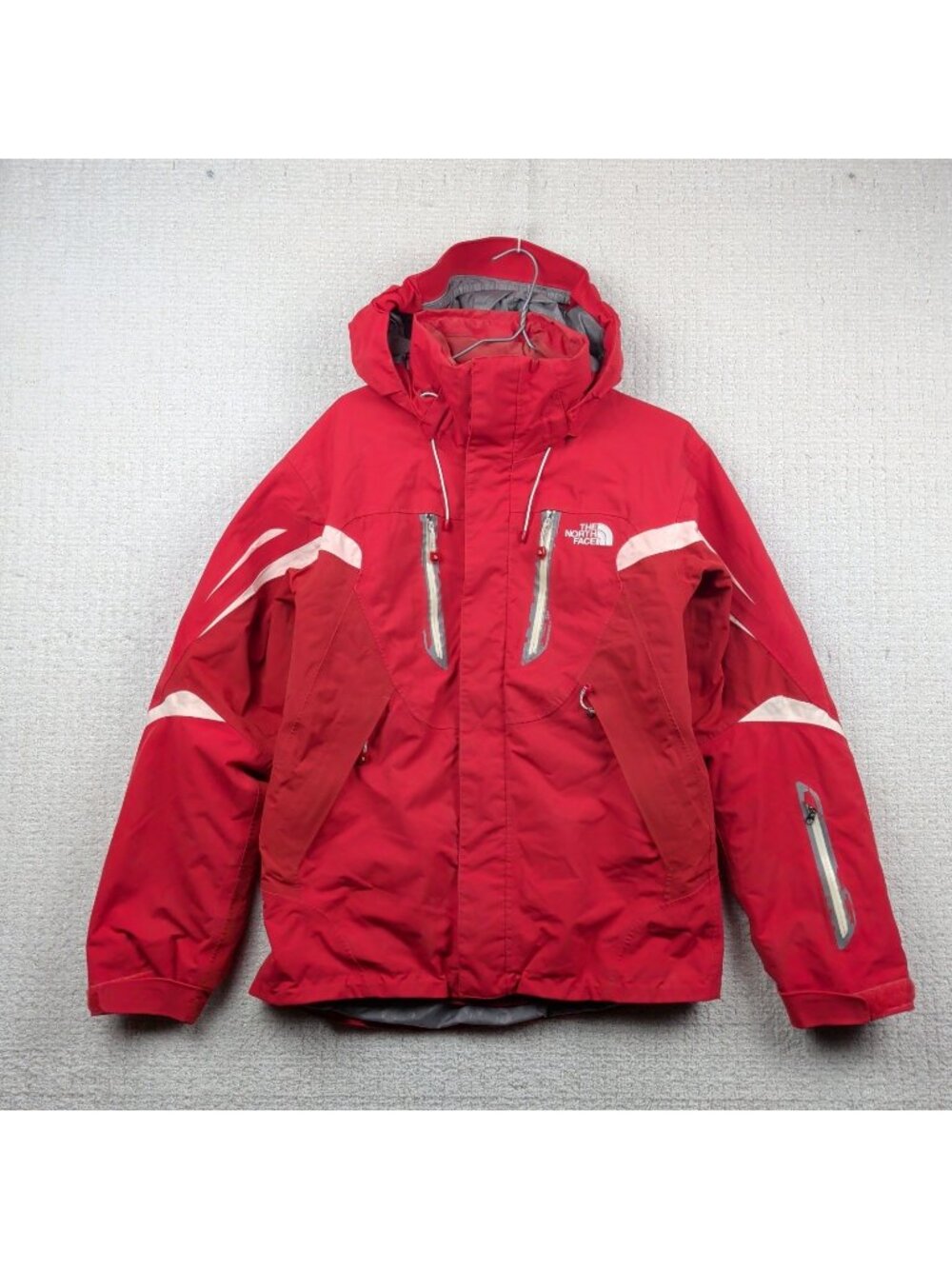 Y2K The North Face Hyvent x RECCO Ski / Snowboarding Jacket Red Gorpcore Sz S